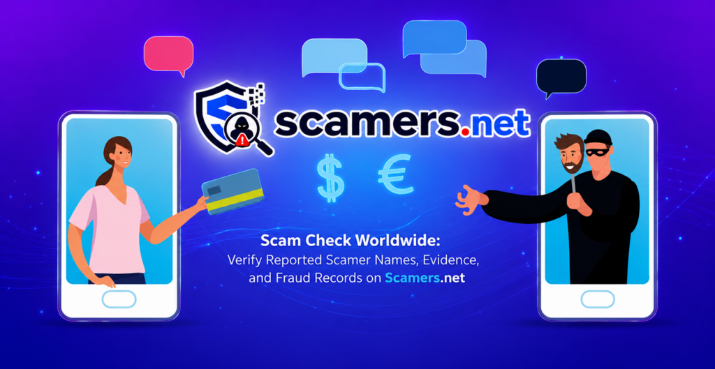 Scam Check Worldwide How Scamers.net Helps You Verify Reported Scamer Names Before You Trust