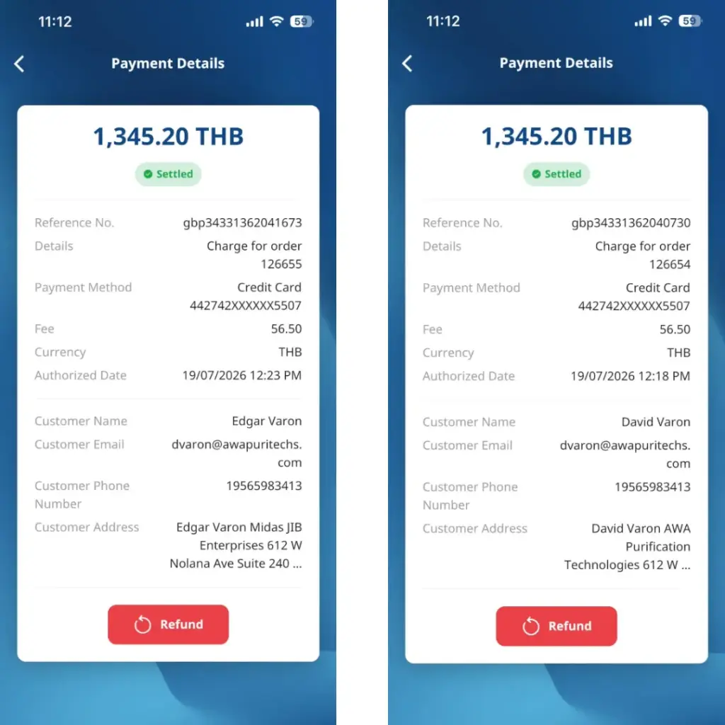 Order information from this scammer.